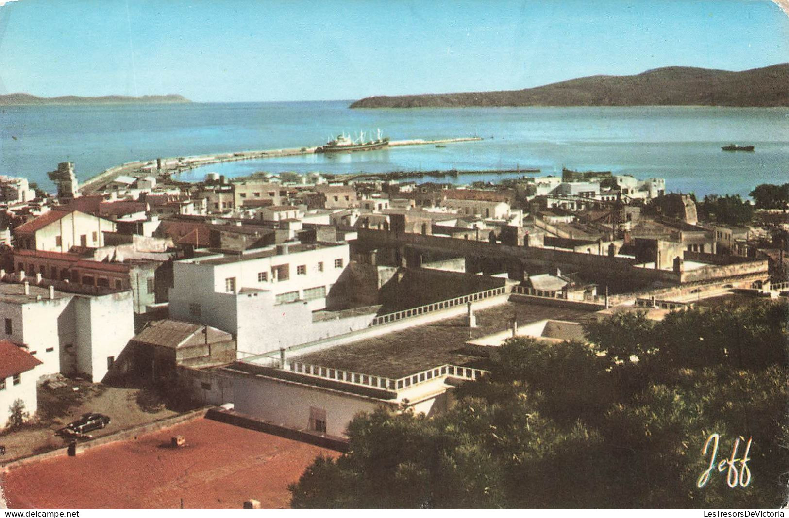 MAROC - Tanger - Vue Sur Le Pont - Vue Générale - Vue Sur La Mer - Bateaux - Carte Postale Ancienne - Tanger