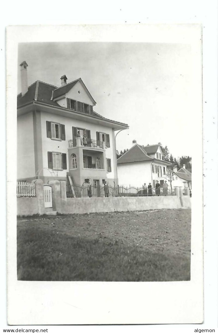 32370 - Evillard  Maison Carte Photo 1924 - Evilard