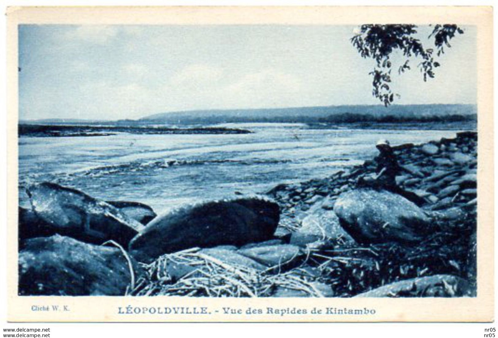 LEOPOLDVILLE - Vue Des Rapides De Kintambo  - CONGO BELGE  ( Afrique ) - Kinshasa - Léopoldville