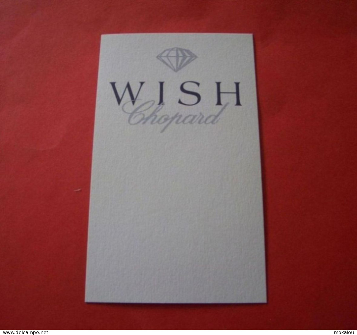 Carte Chopard Wish - Modernas (desde 1961)