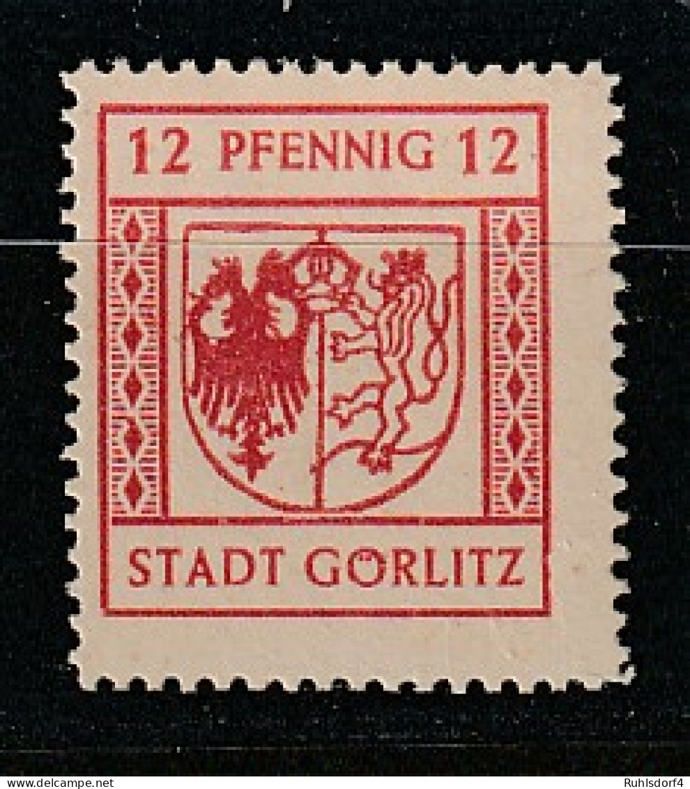 Lokalausgabe Görlitz: Nr. 8y, ** (MNH), Geprüft - Andere & Zonder Classificatie