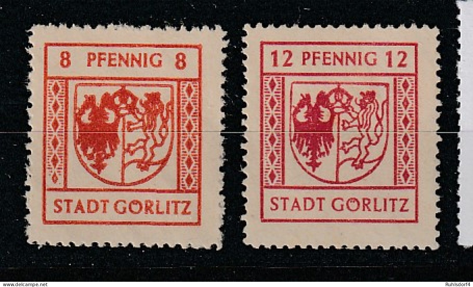 Lokalausgabe Görlitz: Nr. 7 Und 8x, ** (MNH) - Andere & Zonder Classificatie