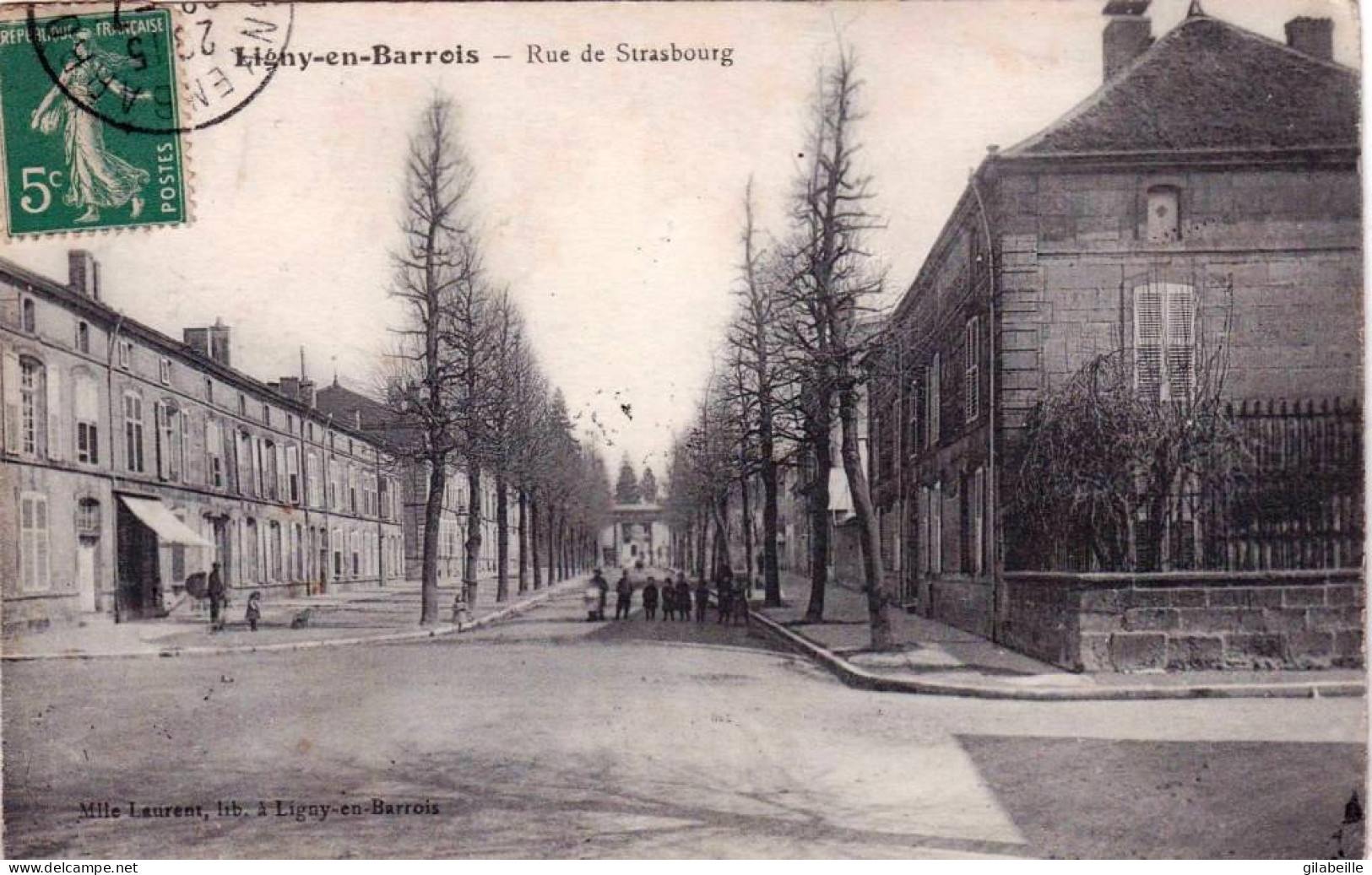 55 - Meuse - LIGNY En BARROIS - Rue De Strasbourg - Ligny En Barrois