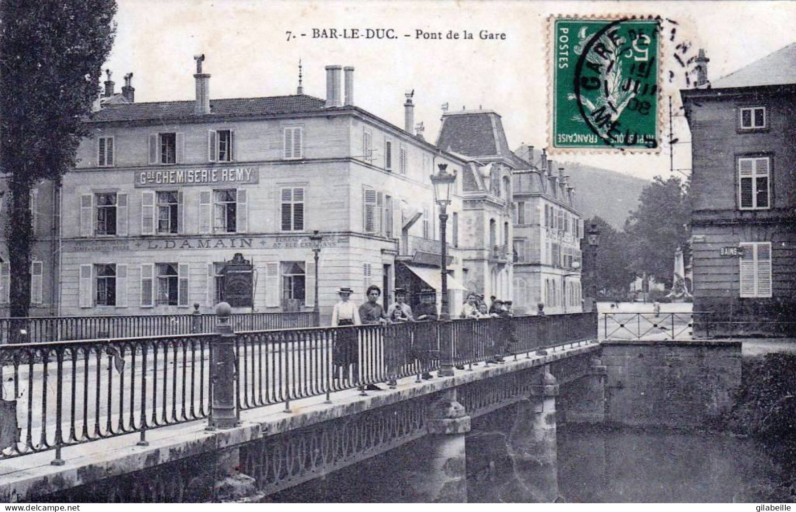 55 - Meuse - BAR Le DUC -  Pont De La Gare - Bar Le Duc