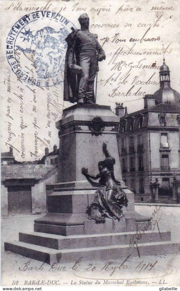 55 - Meuse -  BAR Le DUC -  La Statue Du Maréchal Exelmans - Bar Le Duc