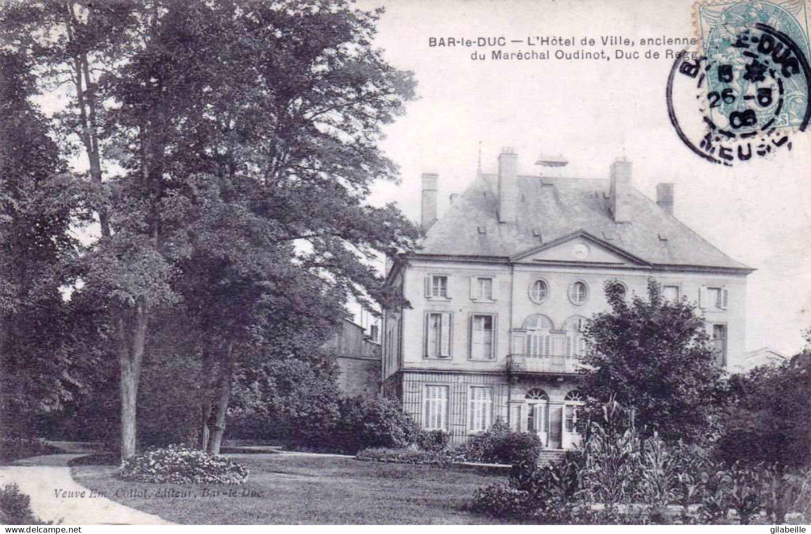 55 - Meuse -  BAR Le DUC -  L'hotel De Ville - Ancienne Demeure Du Maréchal Oudinot - Bar Le Duc