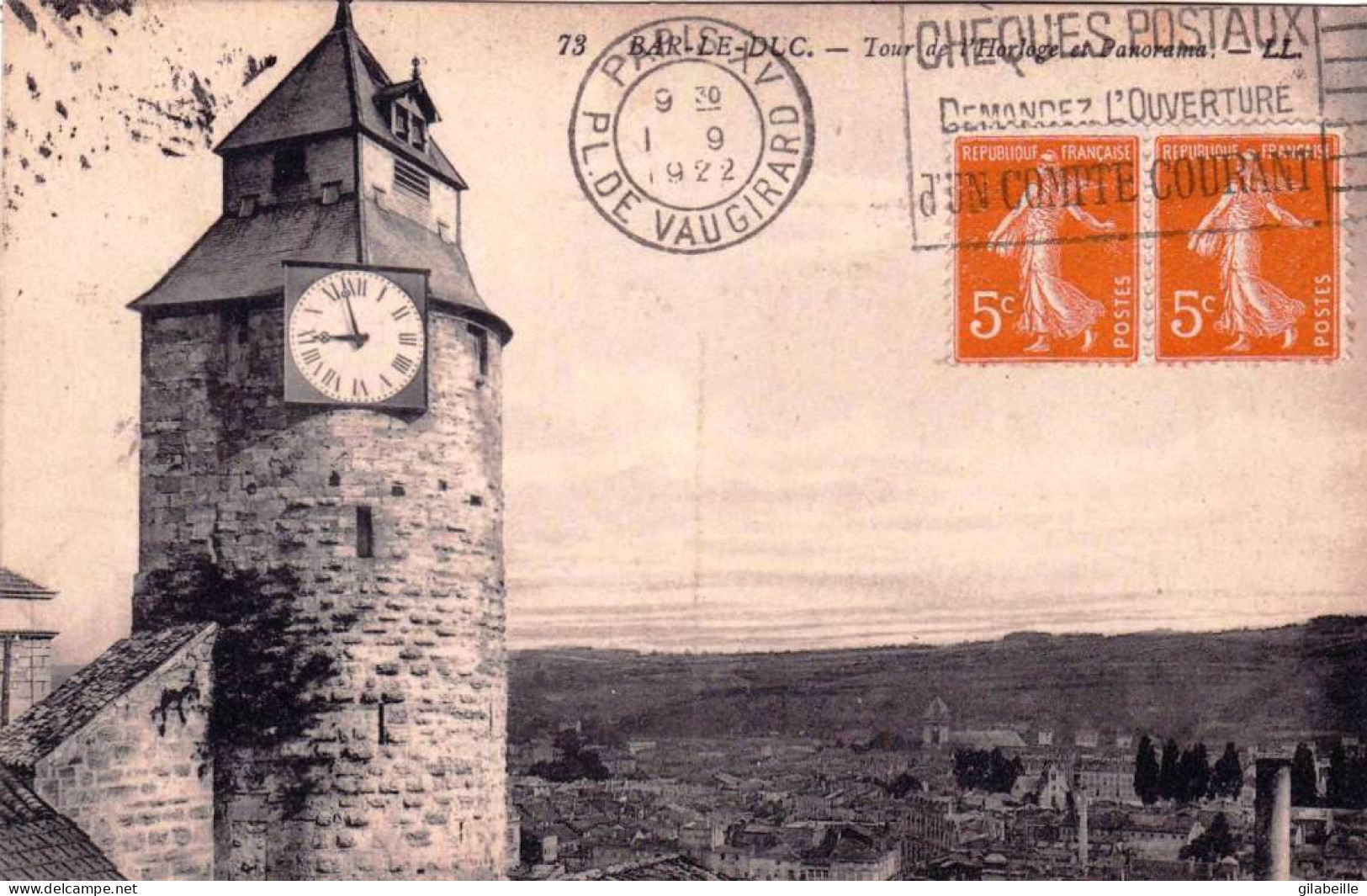 55 - Meuse -  BAR Le DUC -  Tour De L'horloge - Bar Le Duc