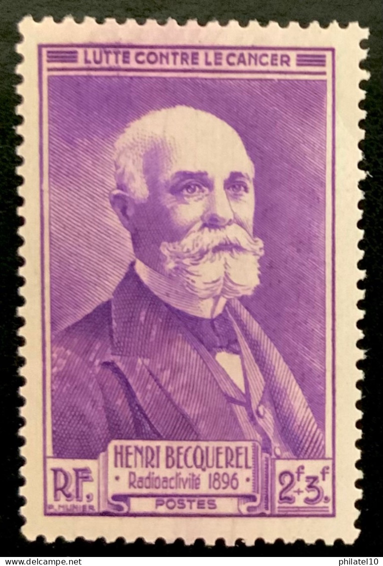 1946 FRANCE N 749 LUTTE CONTRE LE CANCER HENRI BECQUEREL - NEUF** - Unused Stamps