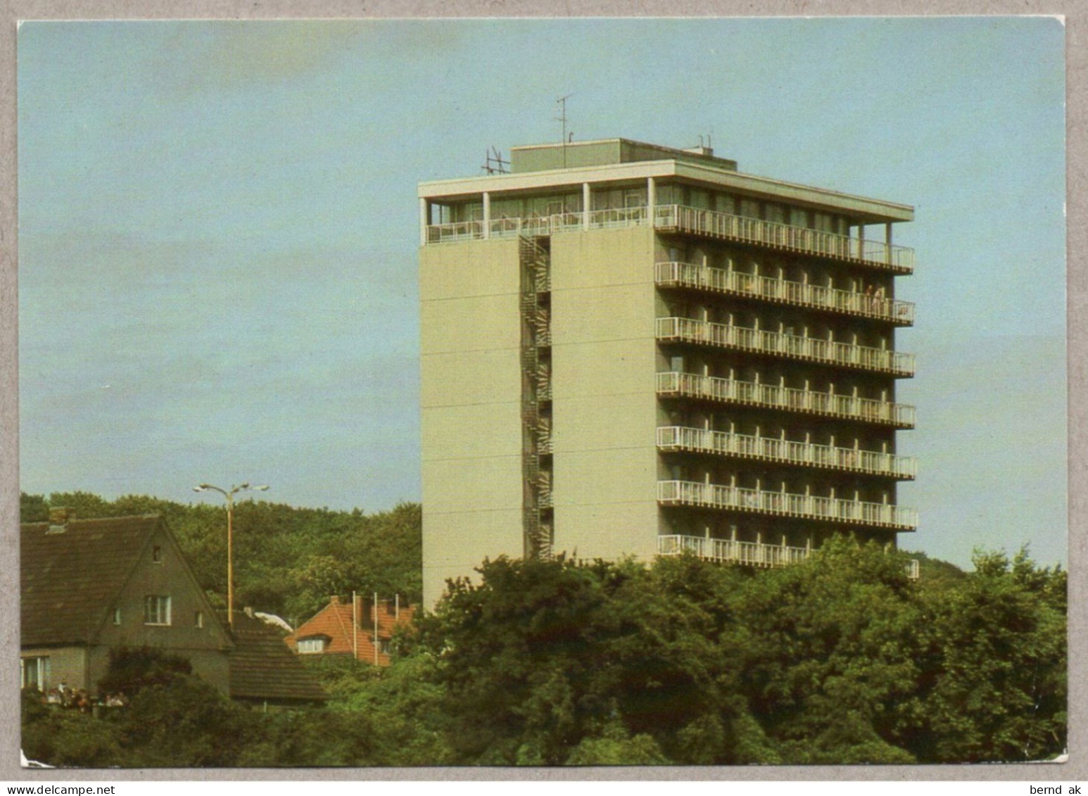 A0445} BRD (DDR-Zeit) : Saßnitz (Rügen) - Rügenhotel - Sassnitz