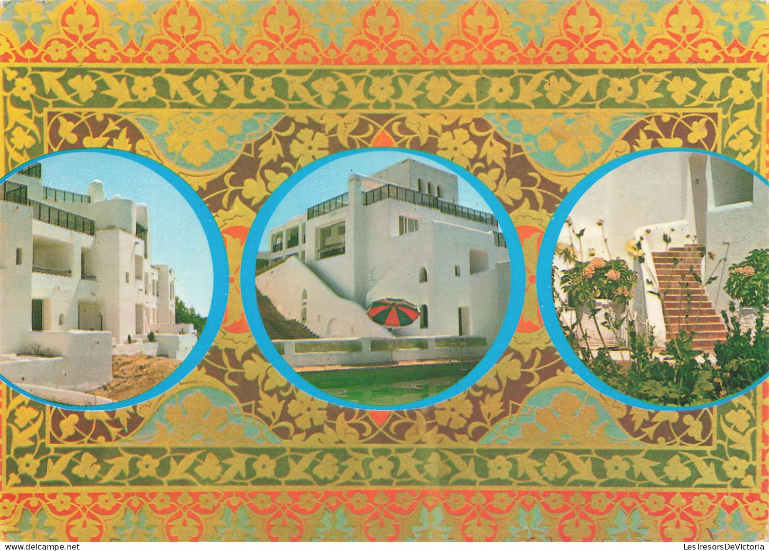ALGERIE - Souvenir Du Complexe Touristique Seraidi De (Annaba) - Multi-vues De Différents Endroi- Carte Postale Ancienne - Annaba (Bône)