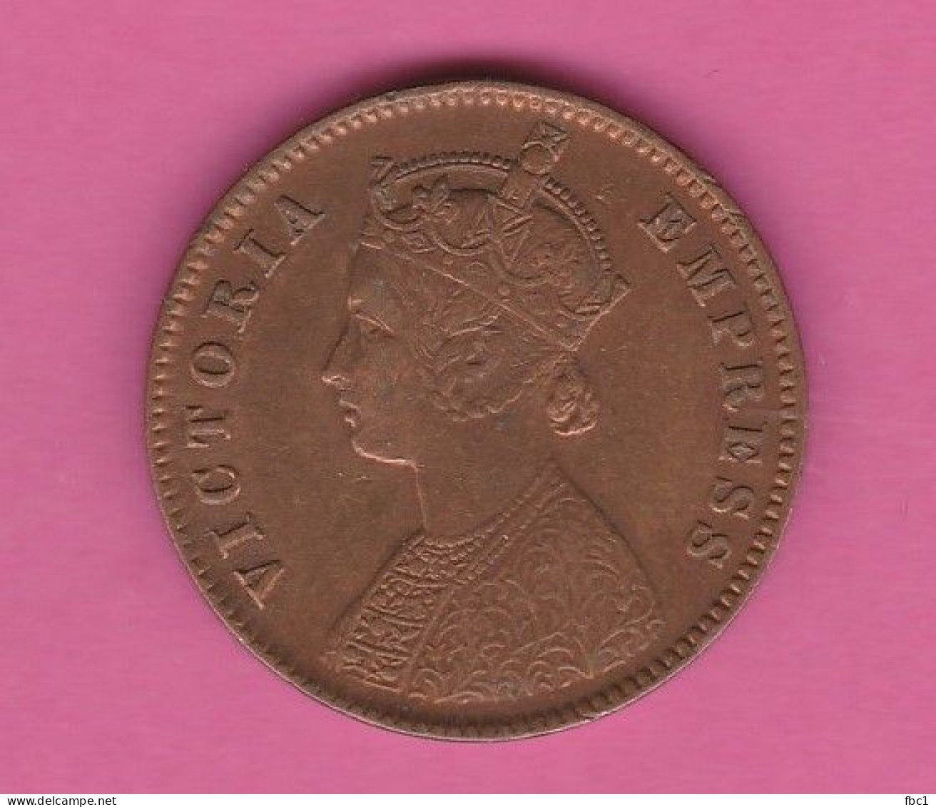 Inde Britannique - One Quarter Anna - India - 1891 - Reine Victoria - Colonies