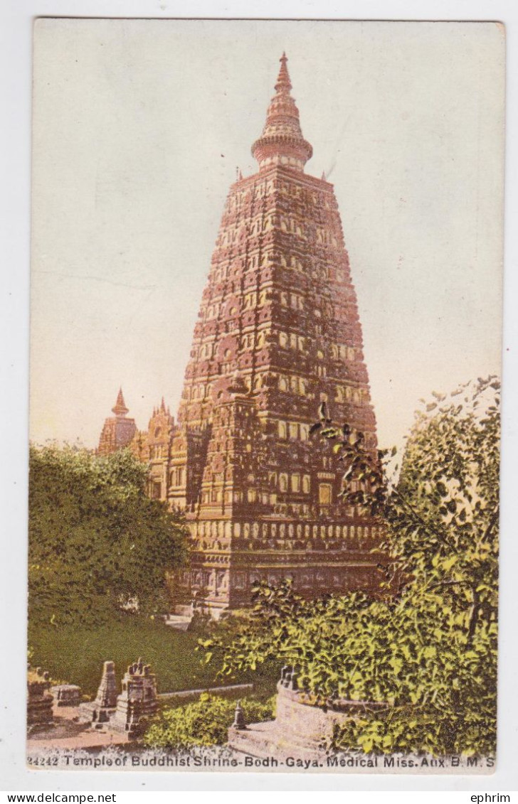 India Temple Of Buddhist Shrine Bodhgaya - Indien