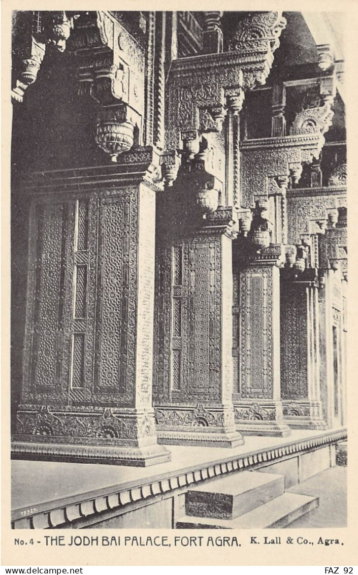 The Jodh Bai Palace, Fort Agra - Indien