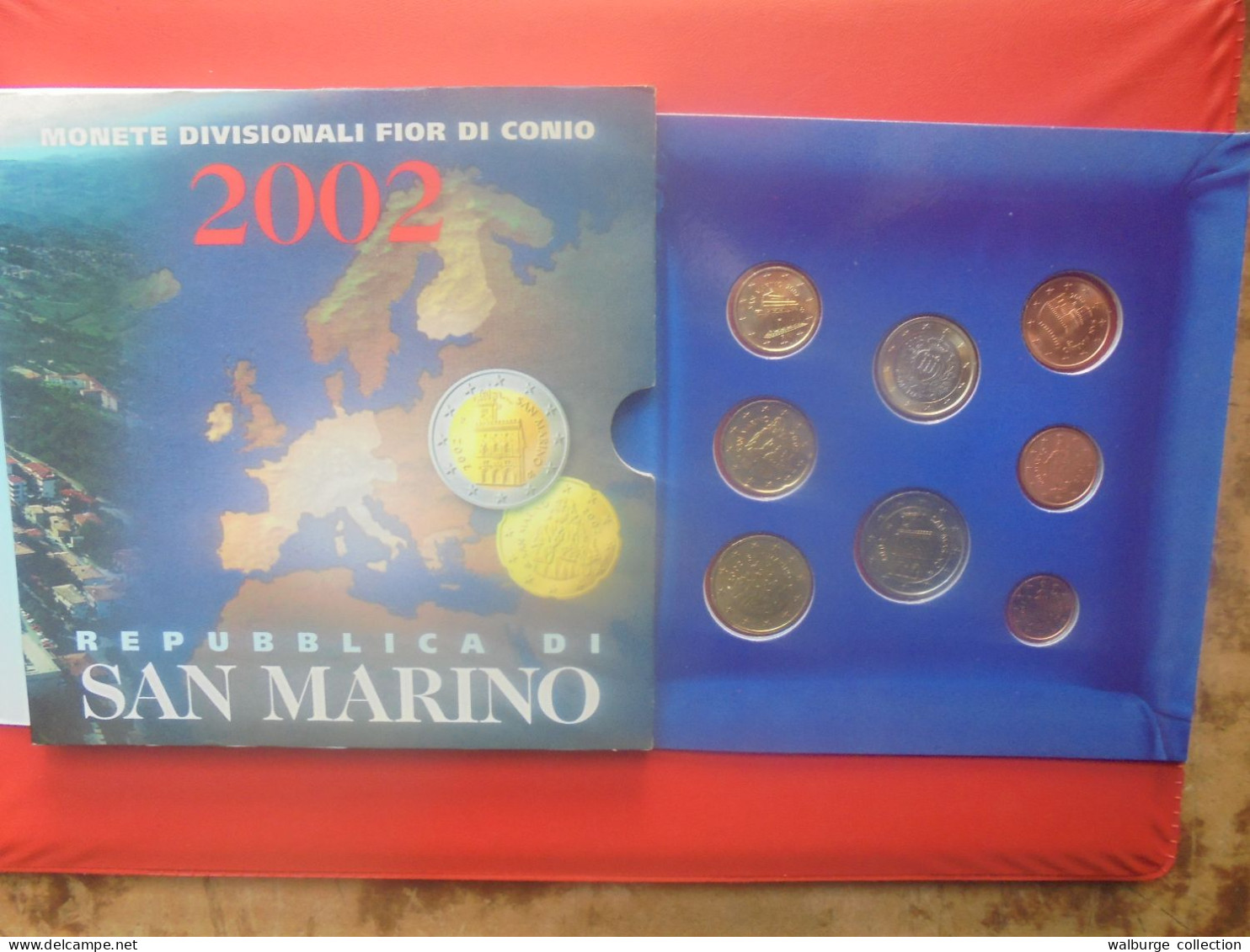 +++PRIX CADEAU+++SAN MARINO SERIE FDC 2002 (La Première !) ( PRESENTATION UNIQUE D'UNE SEULE SEMAINE !) - San Marino