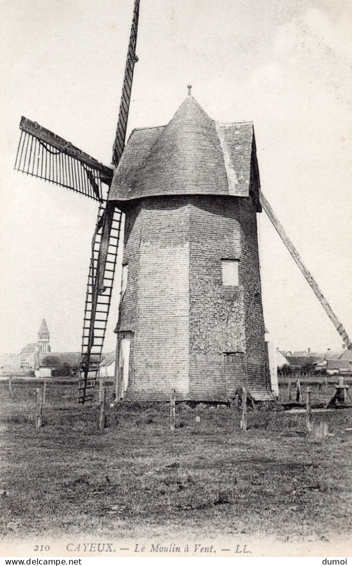 CAYEUX  -  Le Moulin à Vent - Cayeux Sur Mer