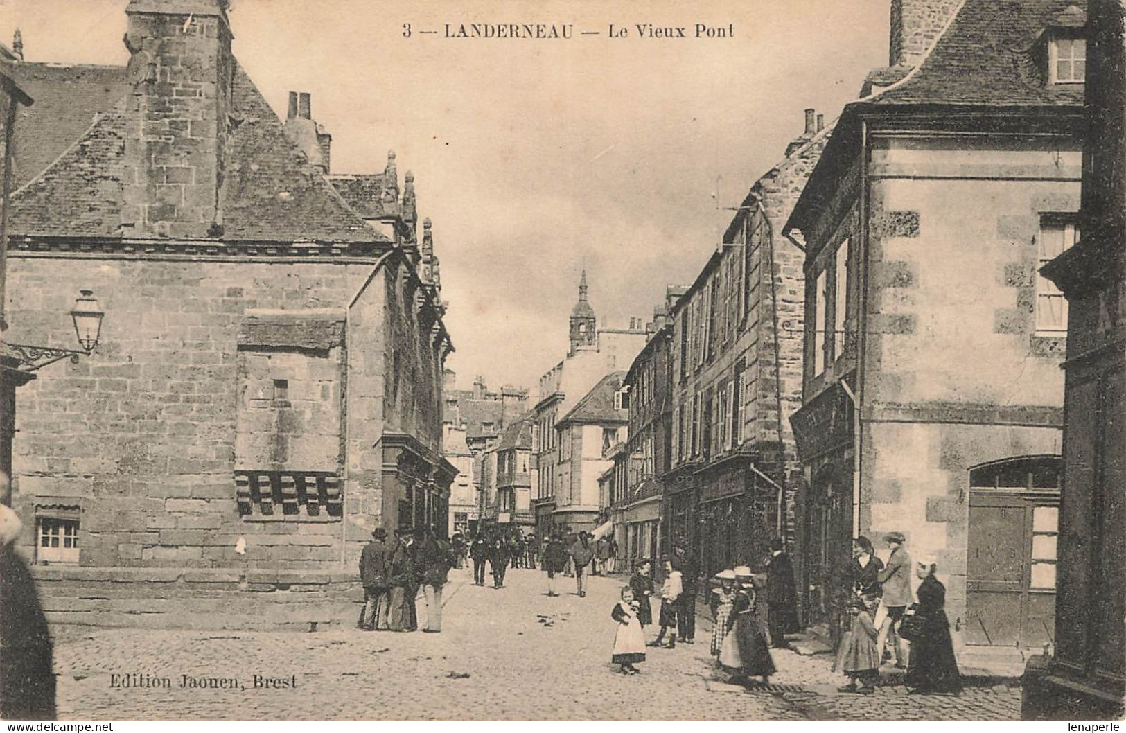 D7673 Landerneau Le Vieux Pont - Landerneau