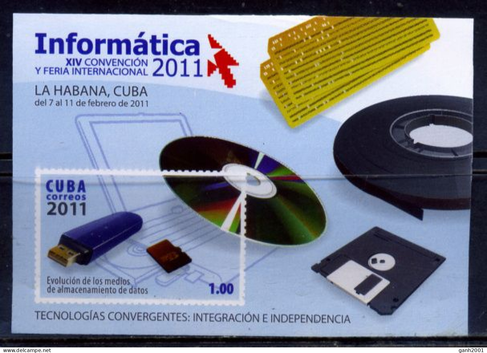 Cuba 2011 / Computing MNH Informática Informatik / Hn93  C1-4 - Informatik