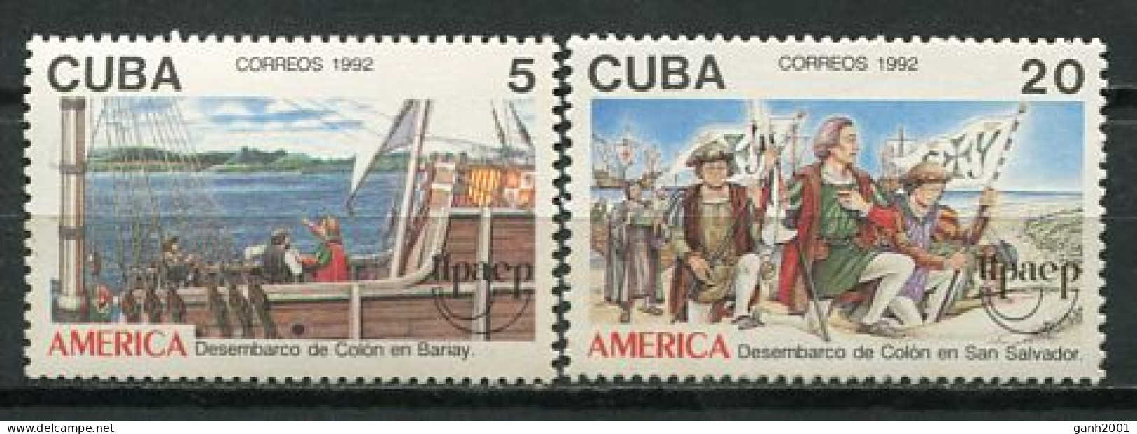 Cuba 1992 / UPAEP Columbus MNH Cristóbal Colón / Cu11710  C1-4 - Christoffel Columbus