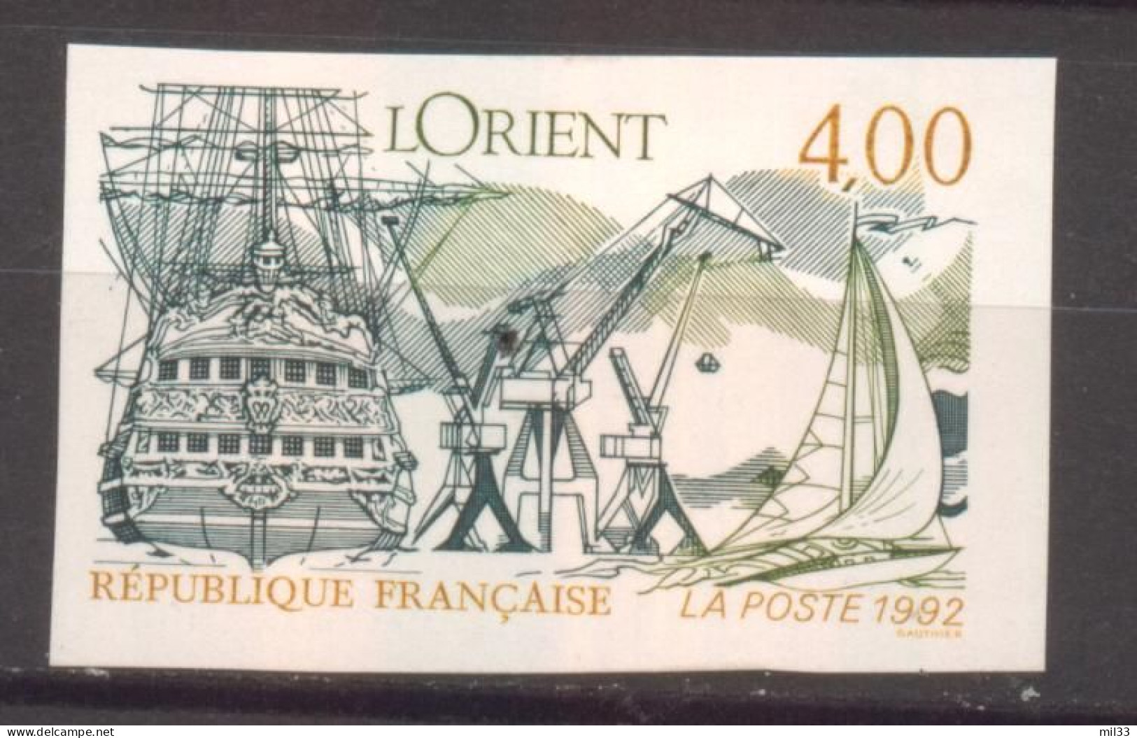 Lorient YT 2765 De 1992 Sans Trace De Charnière - Unclassified