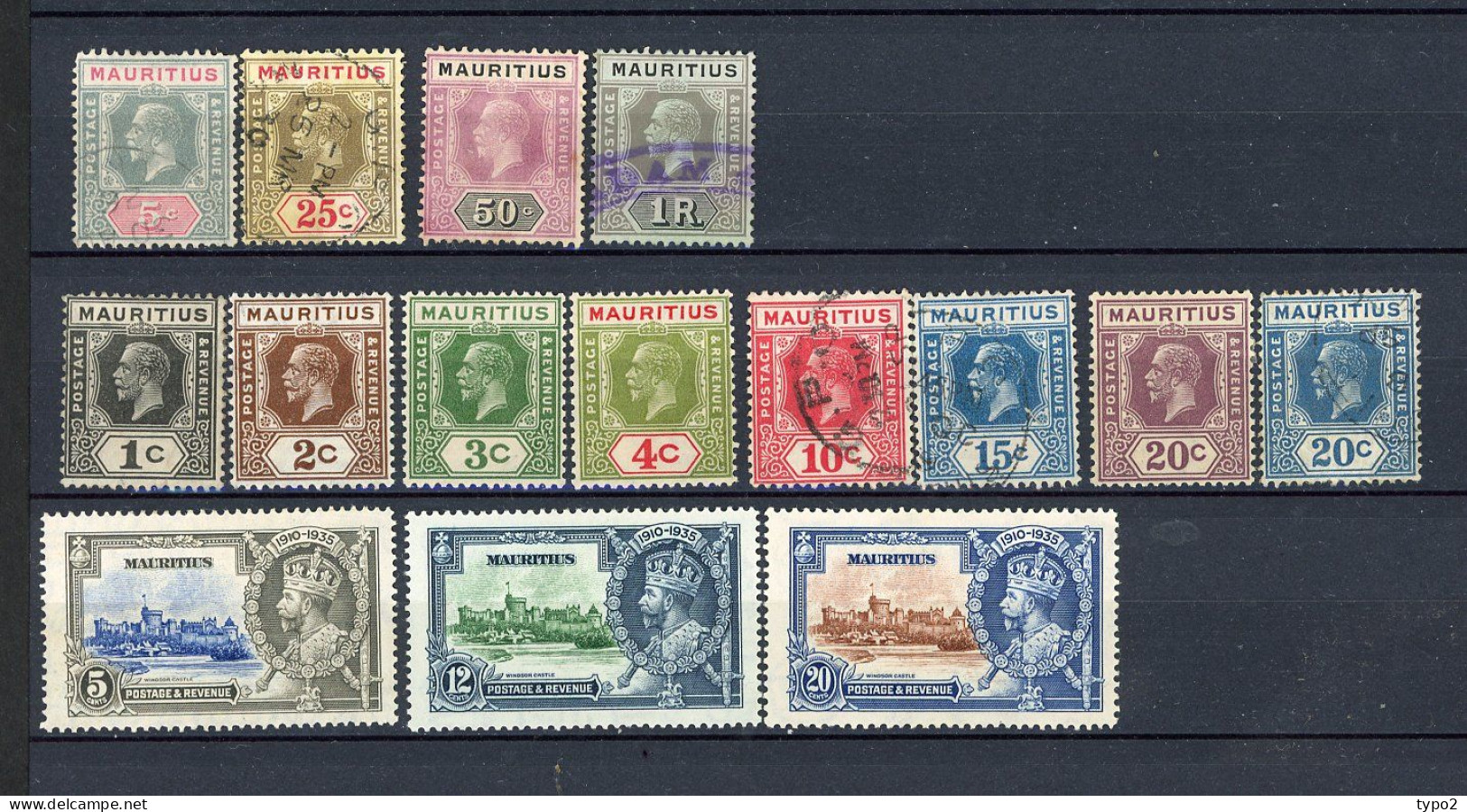 MAURICE : PETITE COLLECTION 1879 à 1935  Plus De 80 Timbres *, (o) Cote Plus De 200 Euro BE  2 Scans - Mauricio (...-1967)