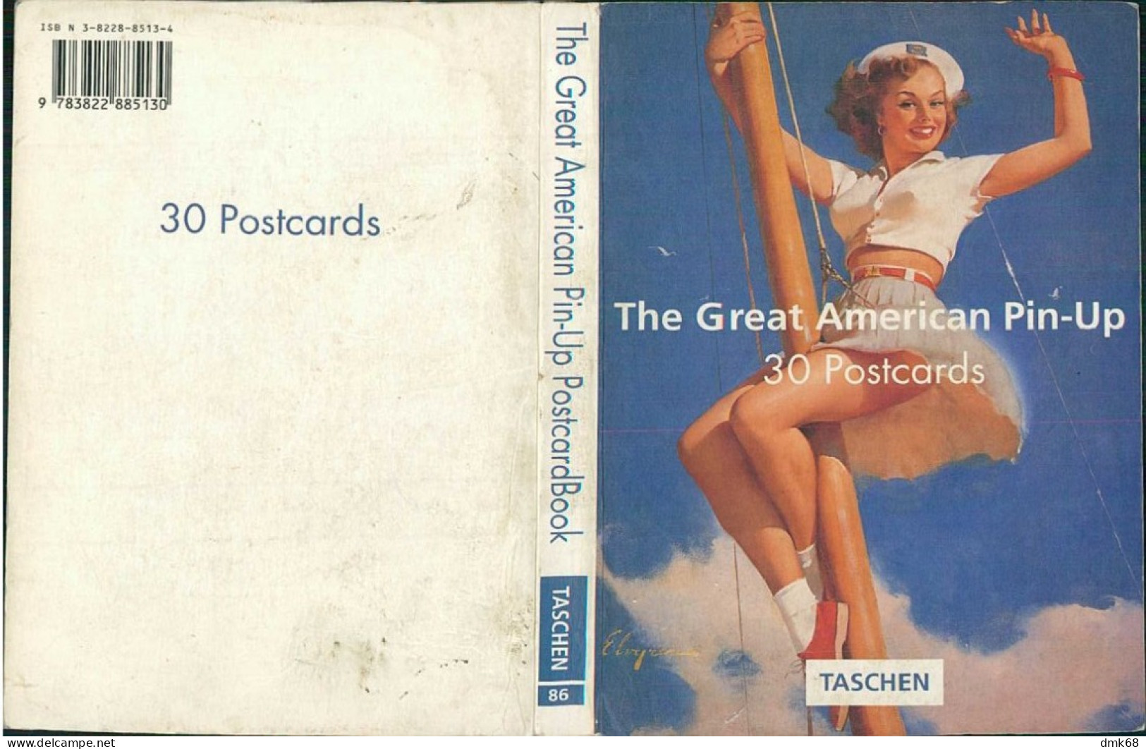 THE GREAT AMERICAN PIN-UP - EDIT TASCHEN - PRINTED IN GERMANY 1996 - 23 POSTCARDS (TEM475) - Pin-Ups