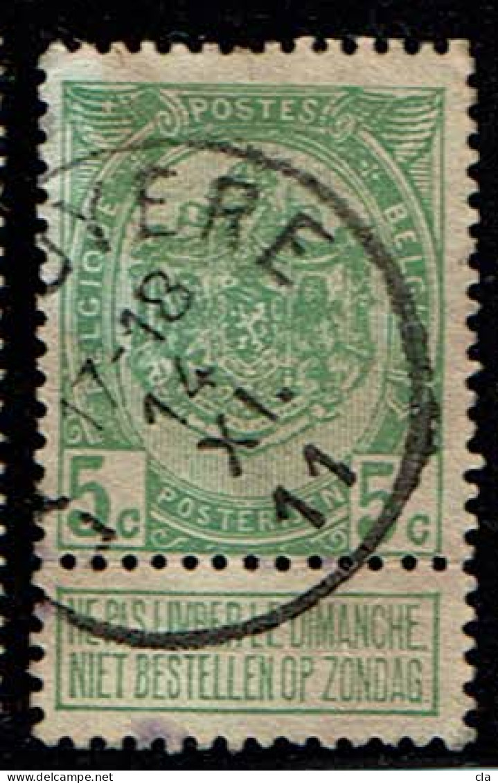 83  Obl La Croyère  + 8 - 1893-1907 Wappen