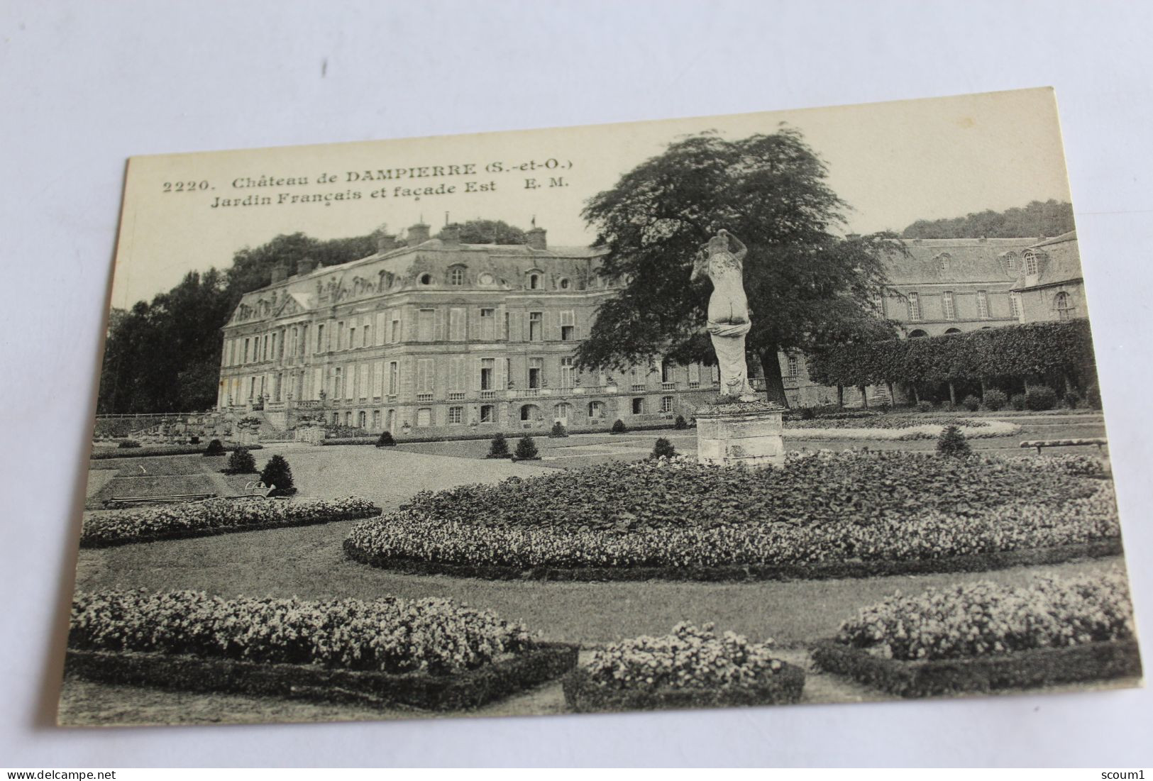 Chateau De Dampierre - Jardin Français Et Façade Est - Dampierre En Yvelines