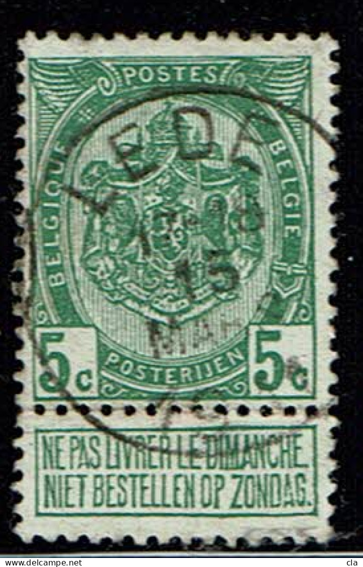 83  Obl Lede  + 8 - 1893-1907 Wapenschild