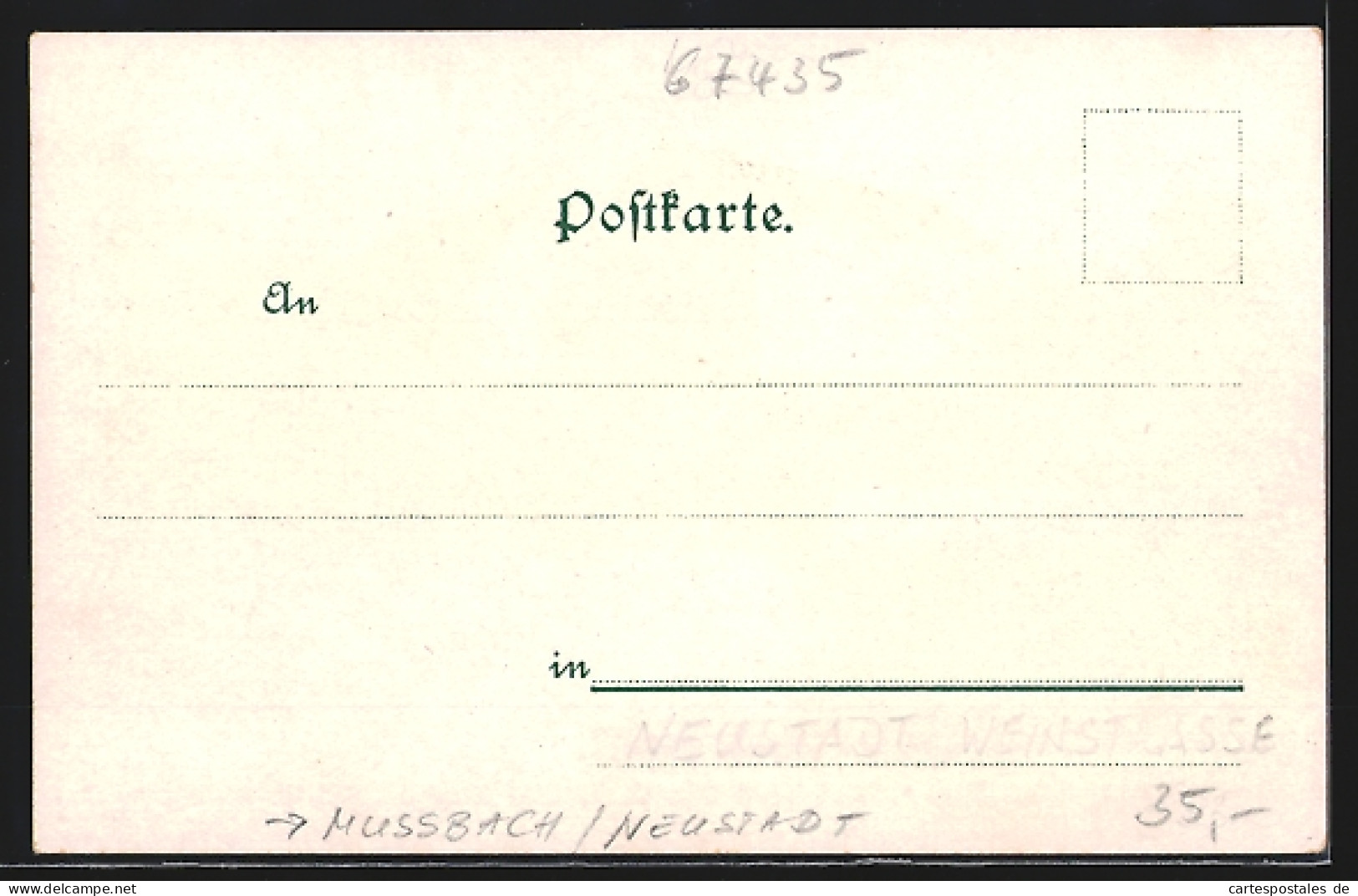 Lithographie Mussbach / Neustadt, Gasthaus Zur Sonne Chr. Kern, Schulhaus, Naturidylle  - Neustadt (Weinstr.)