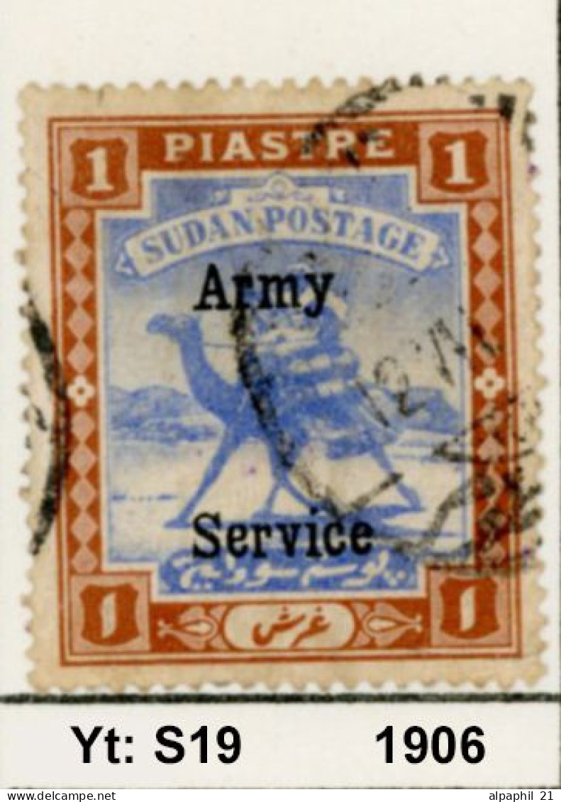 Sudan, Postman With Dromedary, Army Service Nr. S19 - Soudan (1954-...)