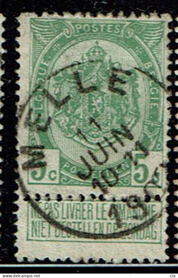 83  Obl Melle  + 8 - 1893-1907 Armoiries