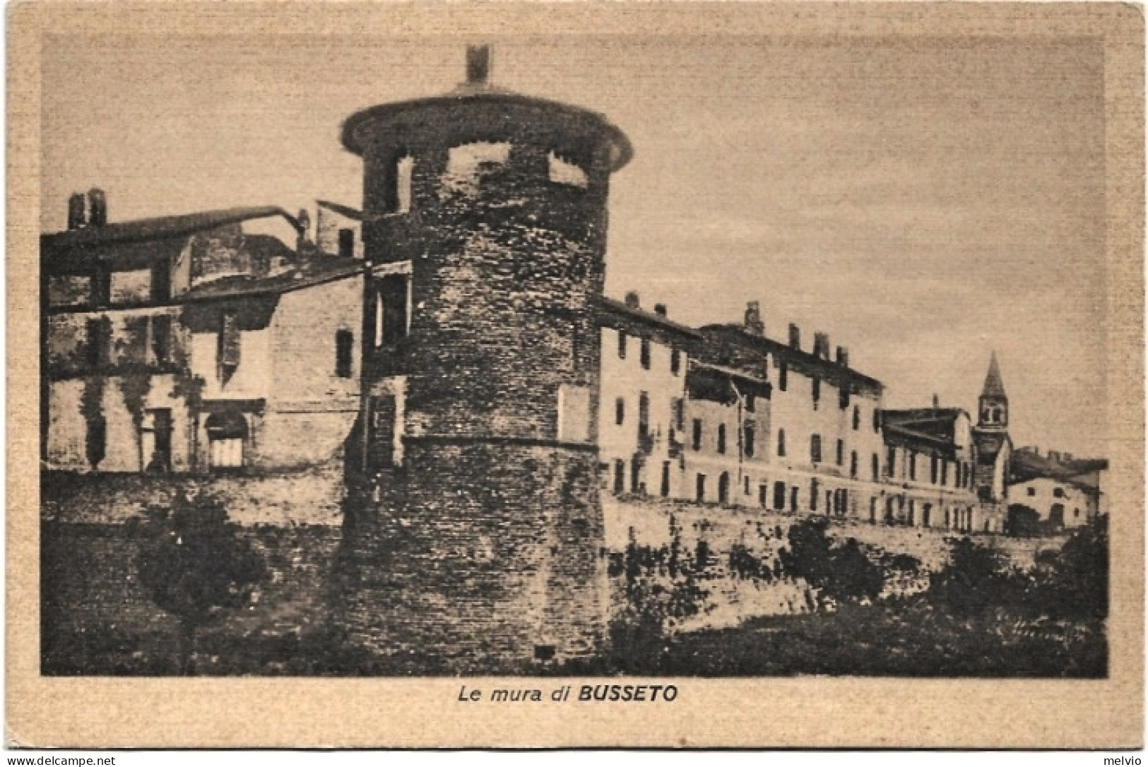 1920circa-Busseto "Le Mura" - Parma
