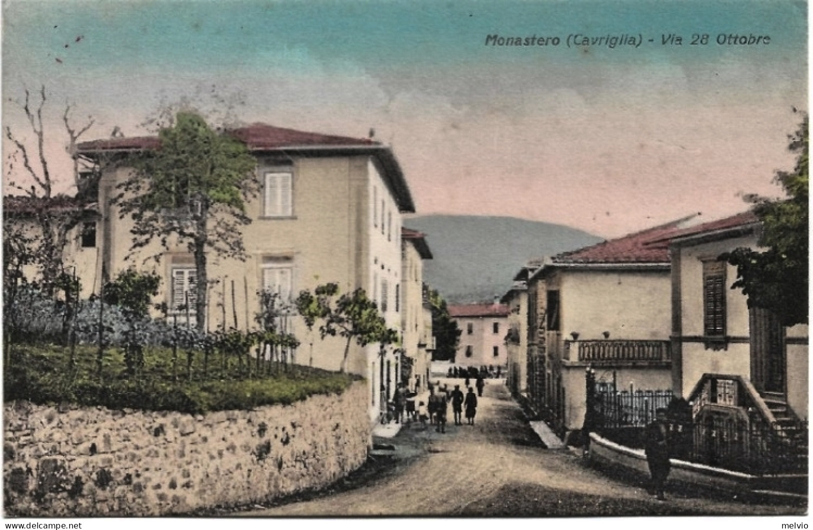 1920circa-Arezzo Monastero (Cavriglia) Via 28 Ottobre - Arezzo