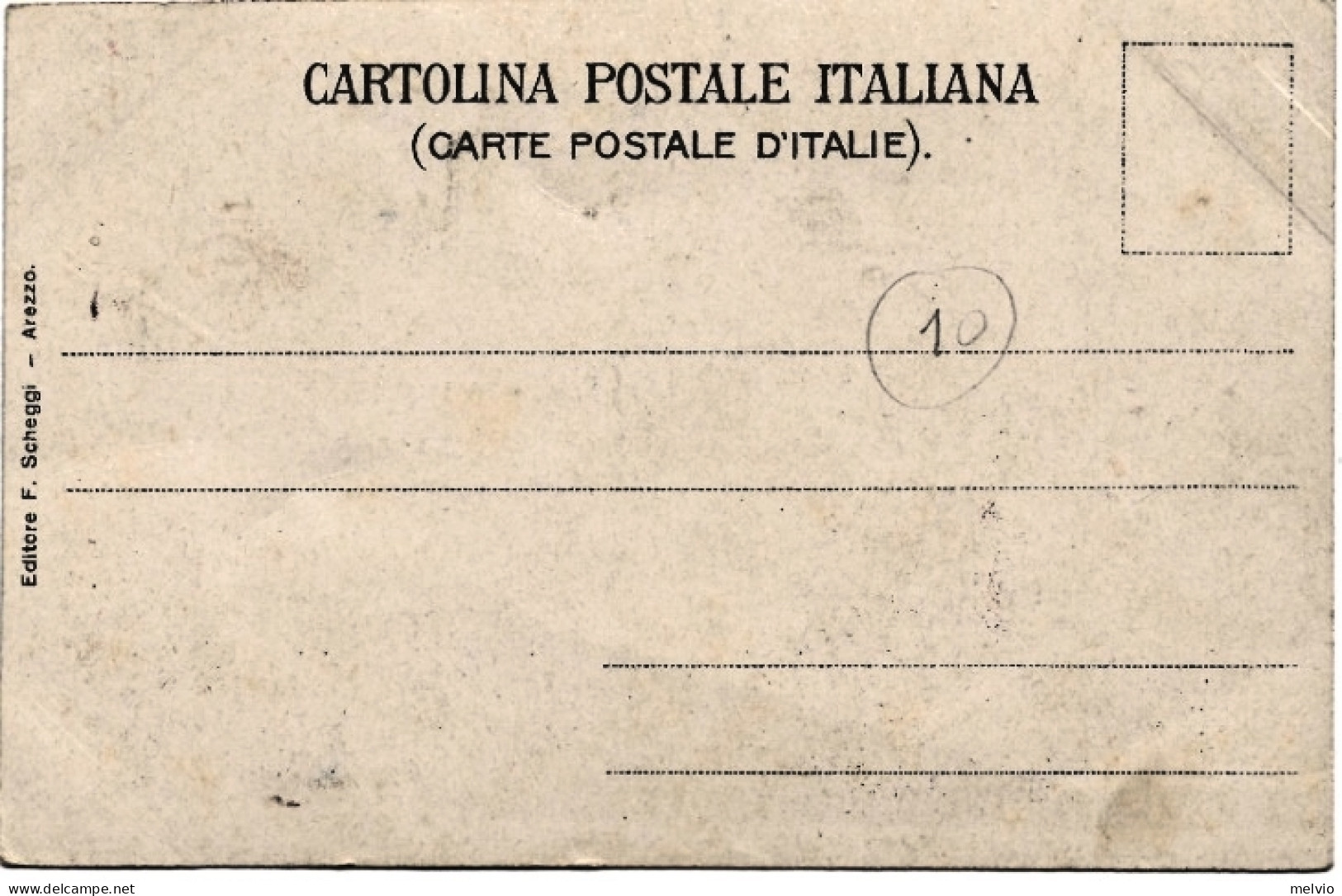 1910circa-Arezzo Onoranze Centenarie "Francesco Petrarca" - Arezzo