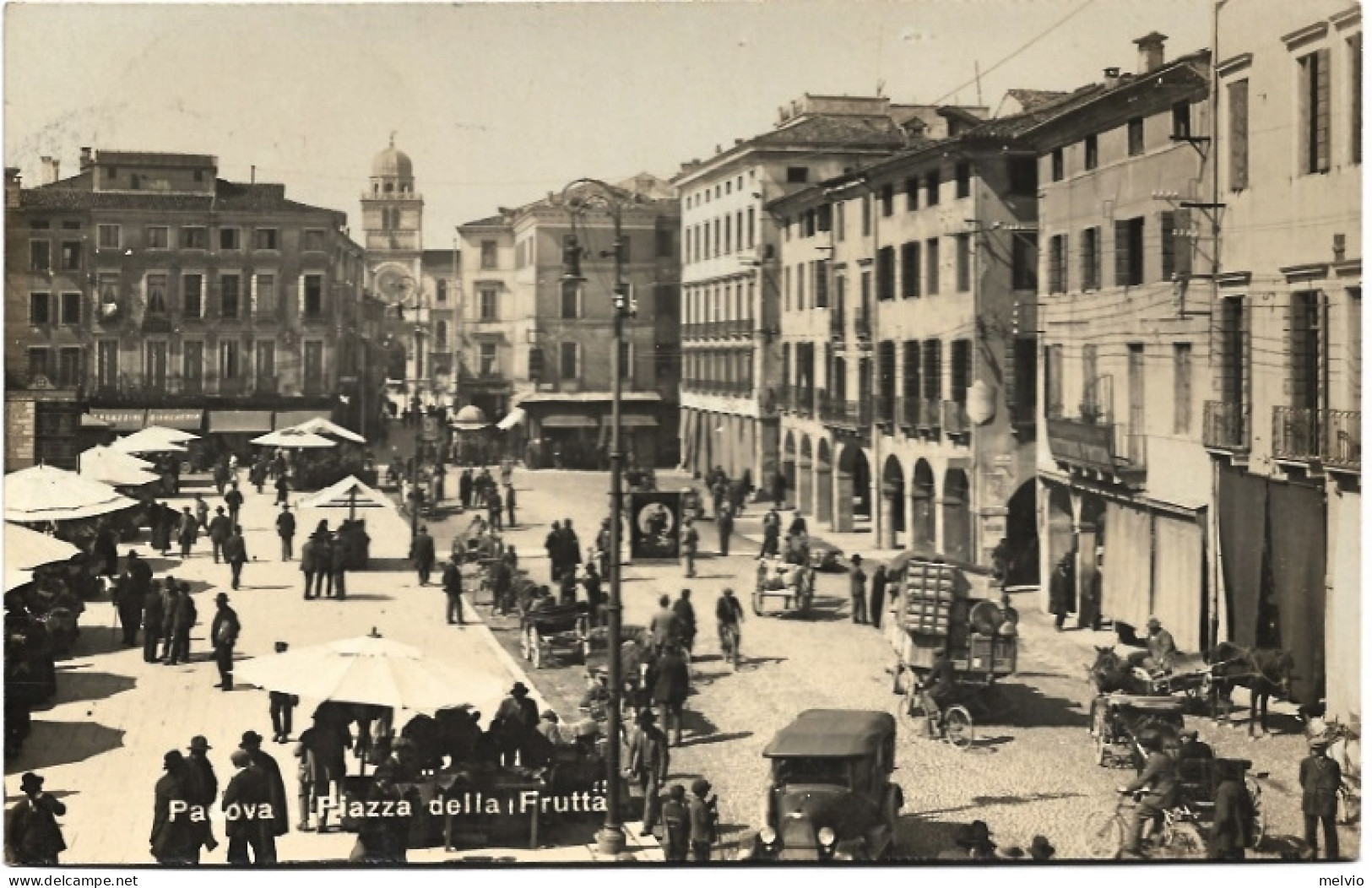 1933-Padova Piazza Della Frutta Viaggiata - Padova (Padua)