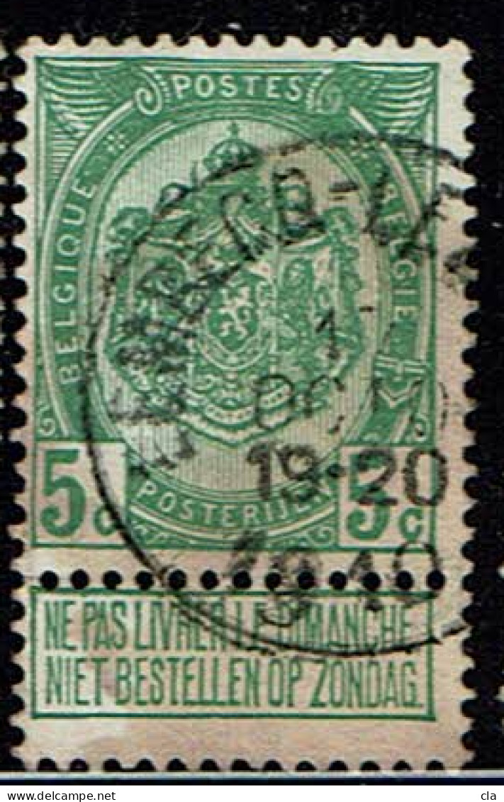 83  Obl  Lembeck-Lez-Hal  + 8 - 1893-1907 Wapenschild