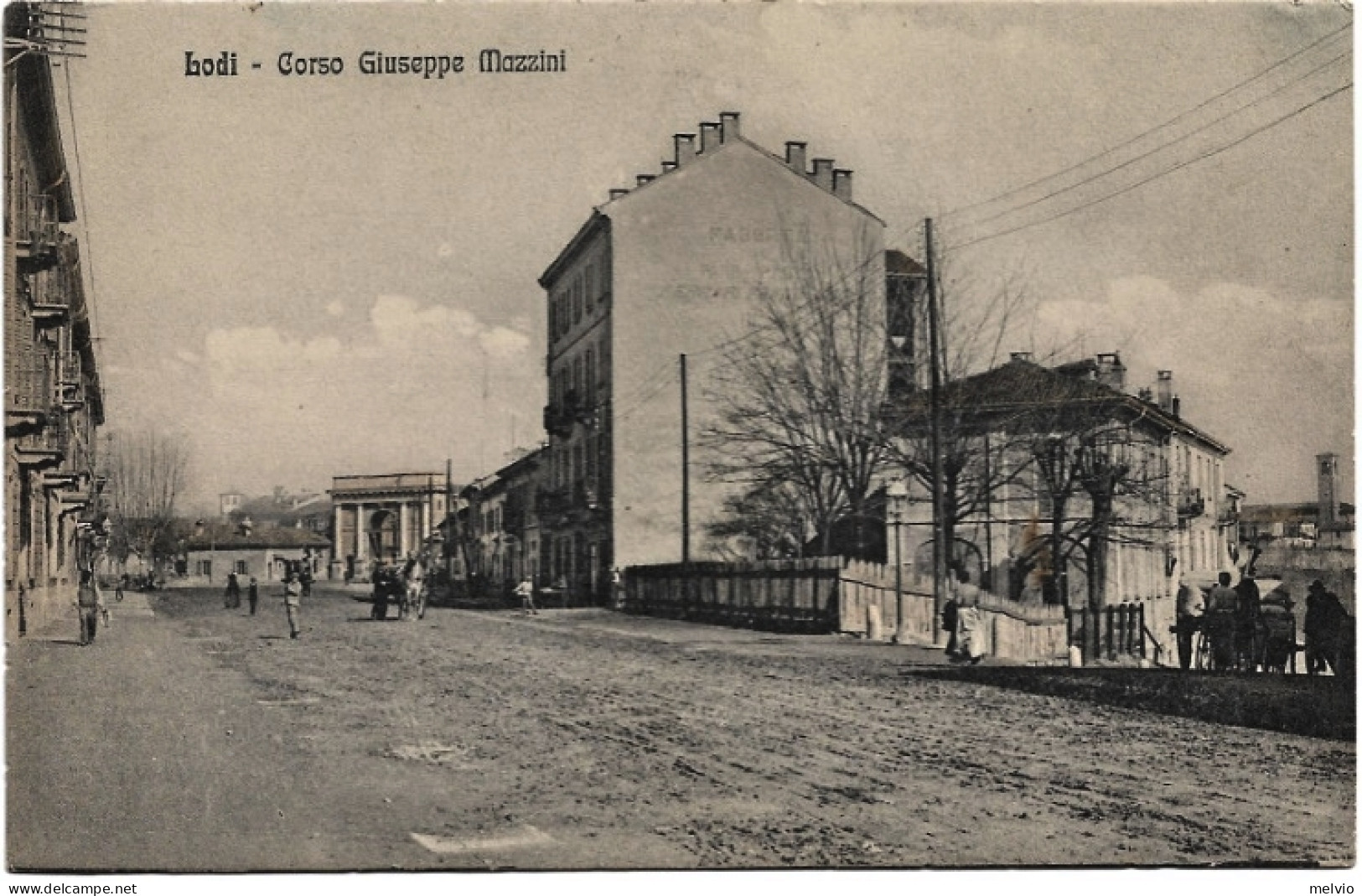 1930circa-Lodi Corso Giuseppe Mazzini - Lodi