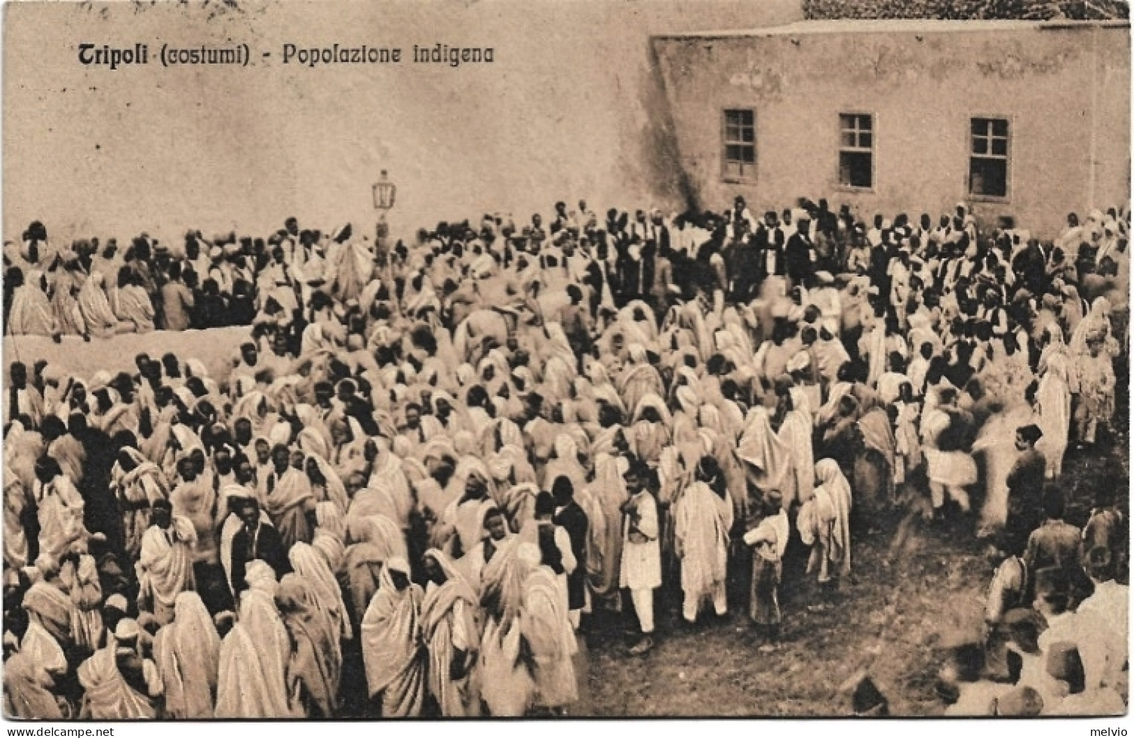 1912-Tripoli Popolazione Indigena - Libye