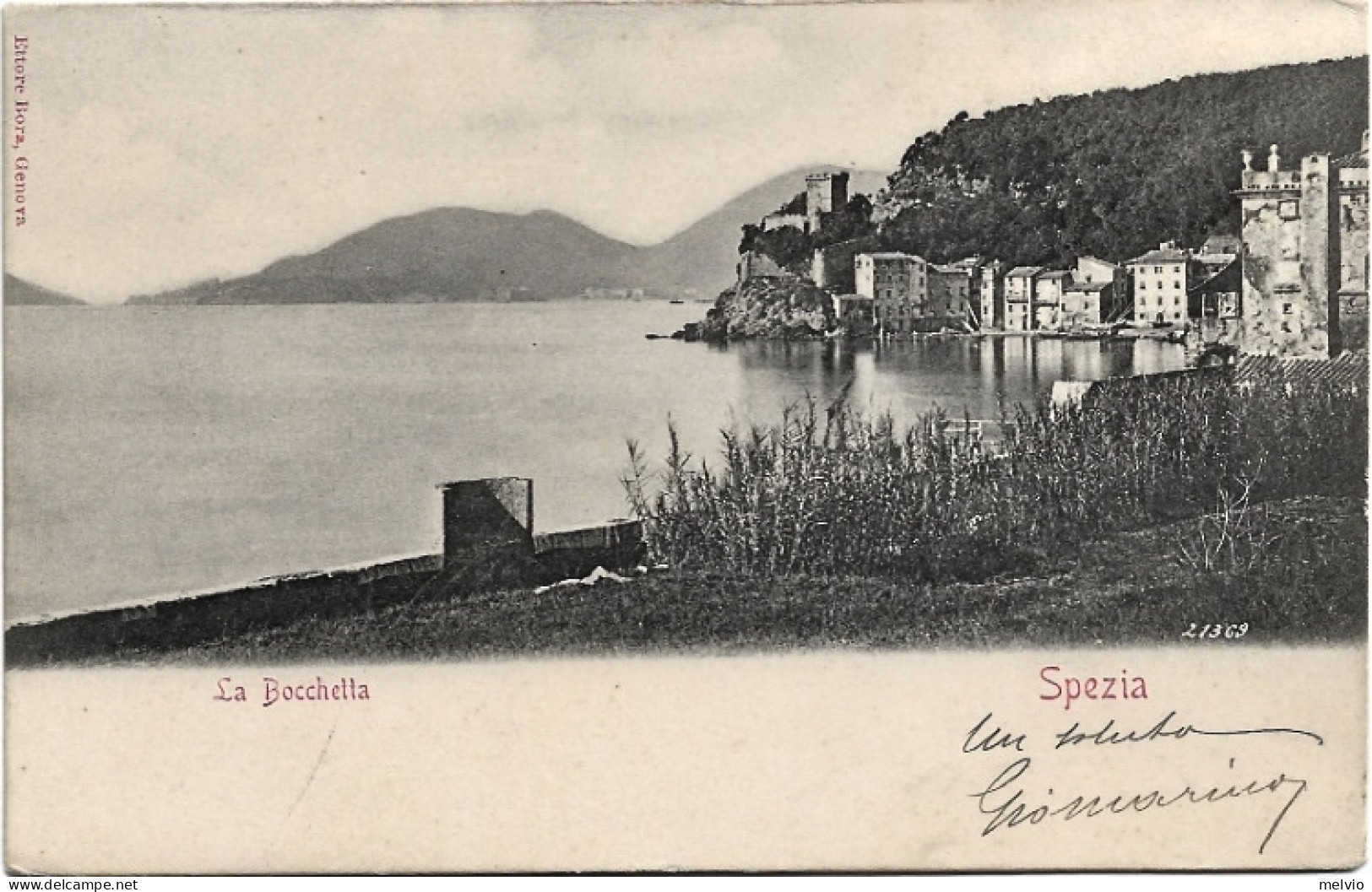 1900-La Spezia La Bocchetta, Viaggiata - La Spezia