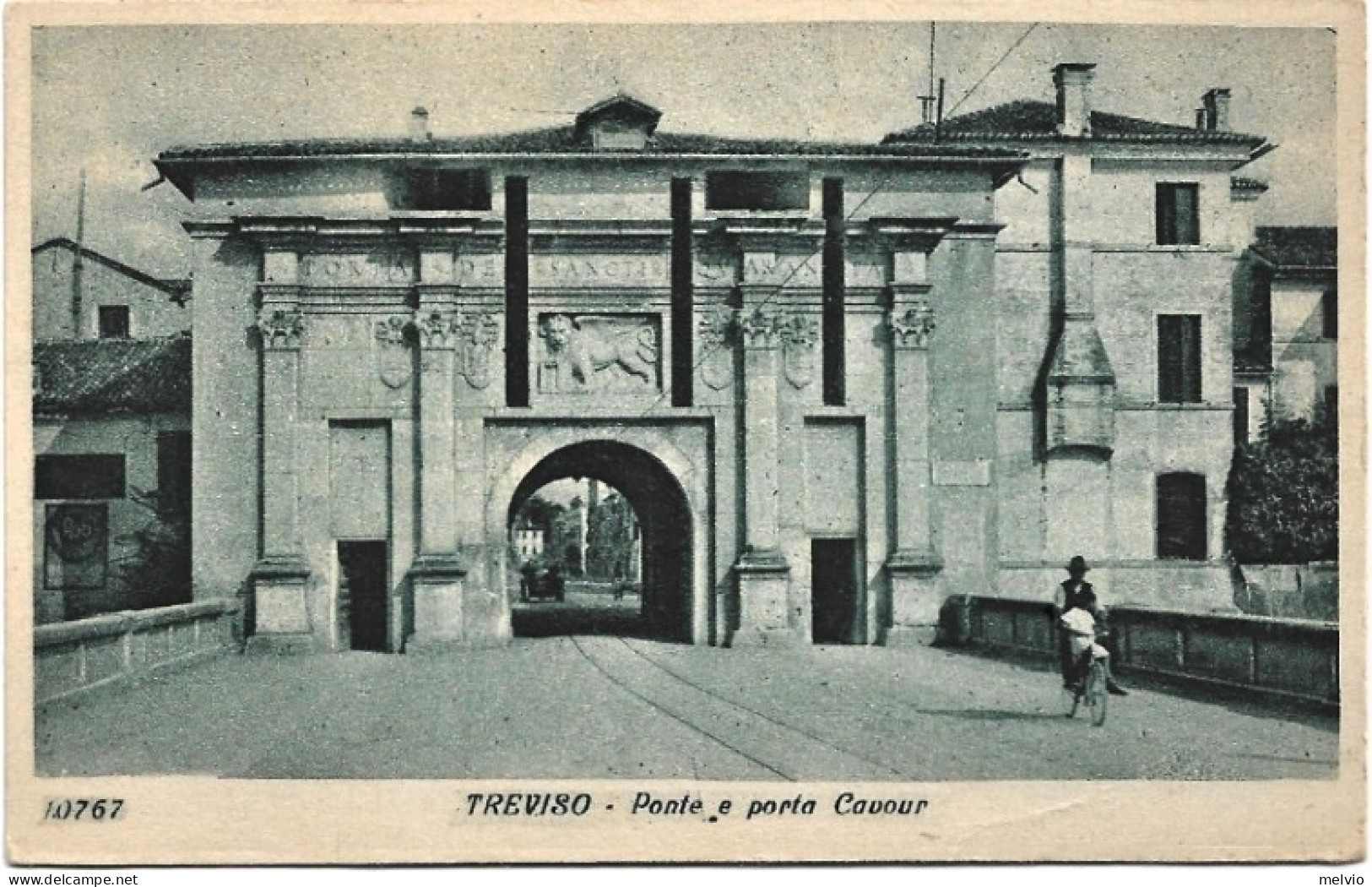 1900circa-Treviso Ponte E Porta Cavour - Treviso