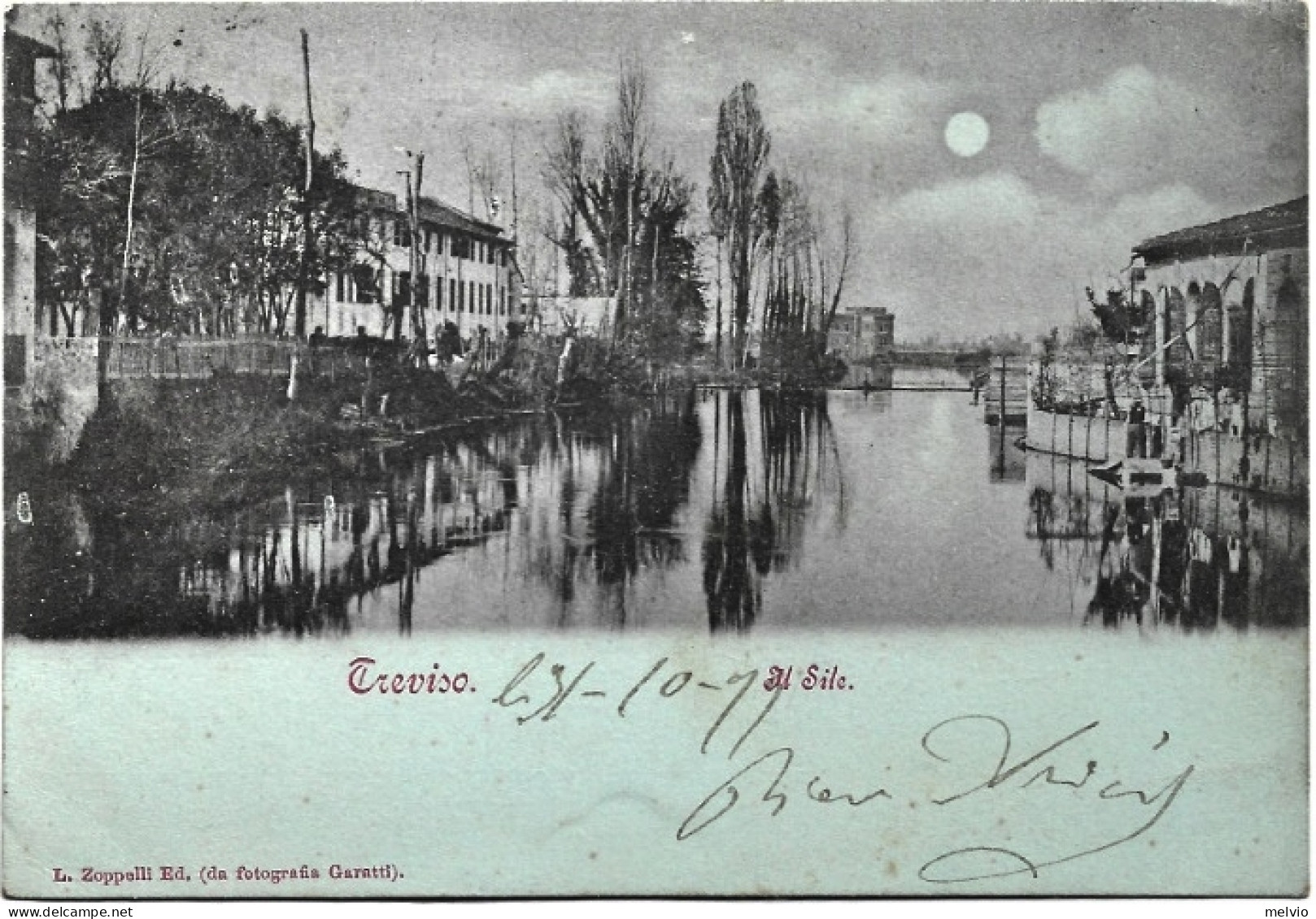 1899-Treviso Il Sile, Viaggiate, Viaggiata - Treviso