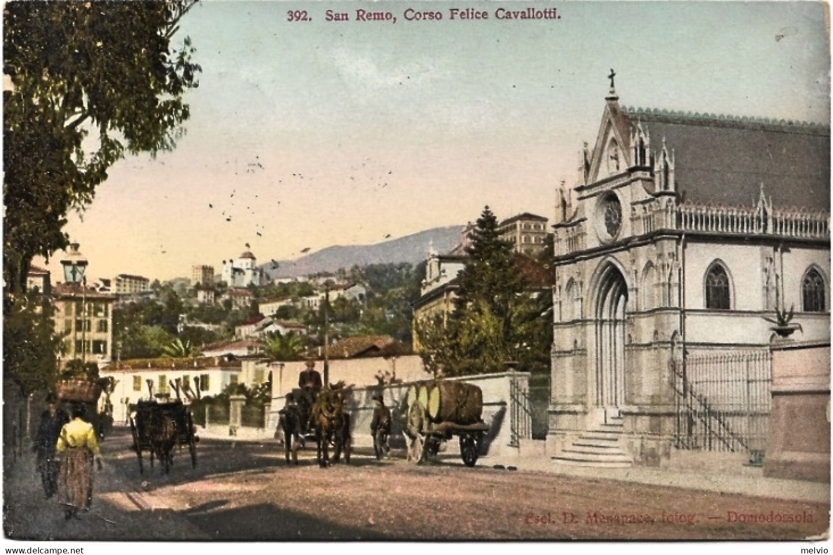 1918-SAN REMO Corso Felice Cavallotti - San Remo