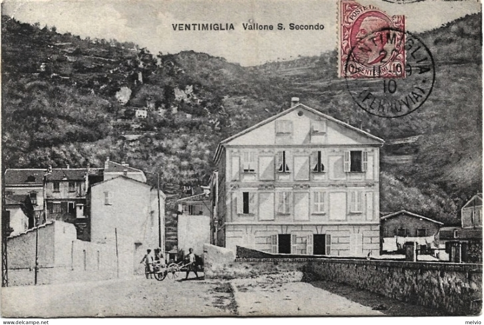 1909-Imperia Ventimiglia Vallone S.Secondo - Imperia