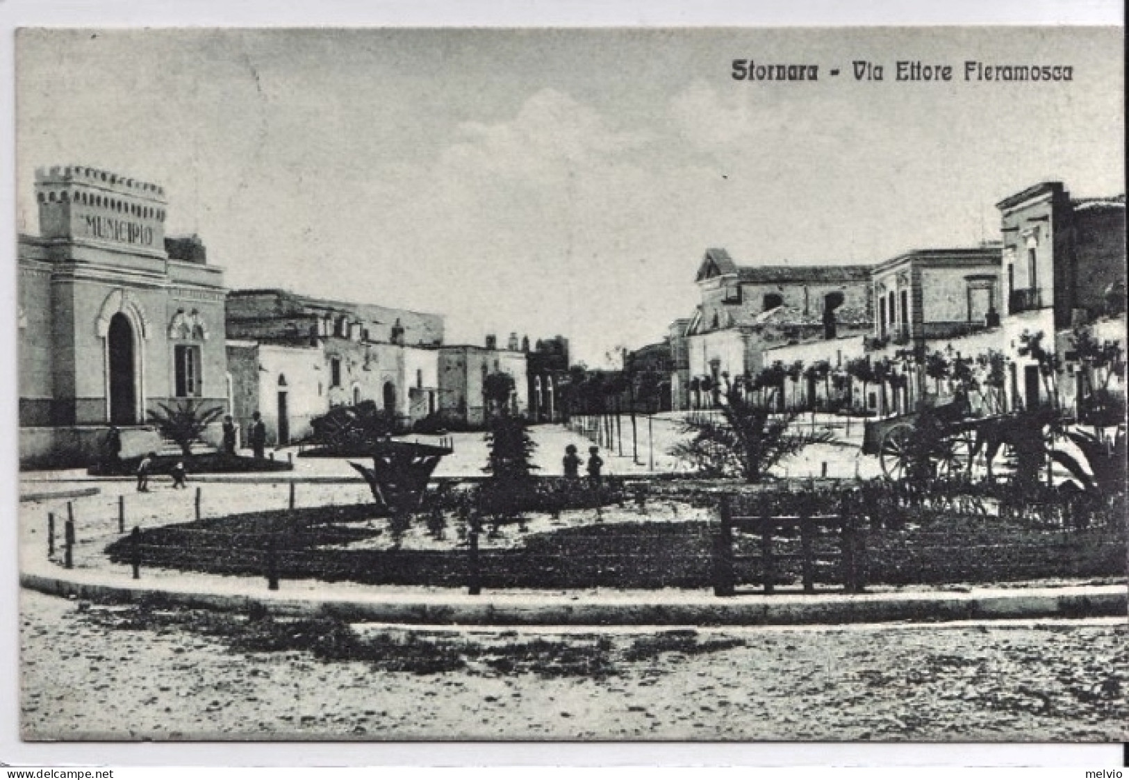 1926-Stornara (Foggia) Via Ettore Fieramosca, Viaggiata - Foggia