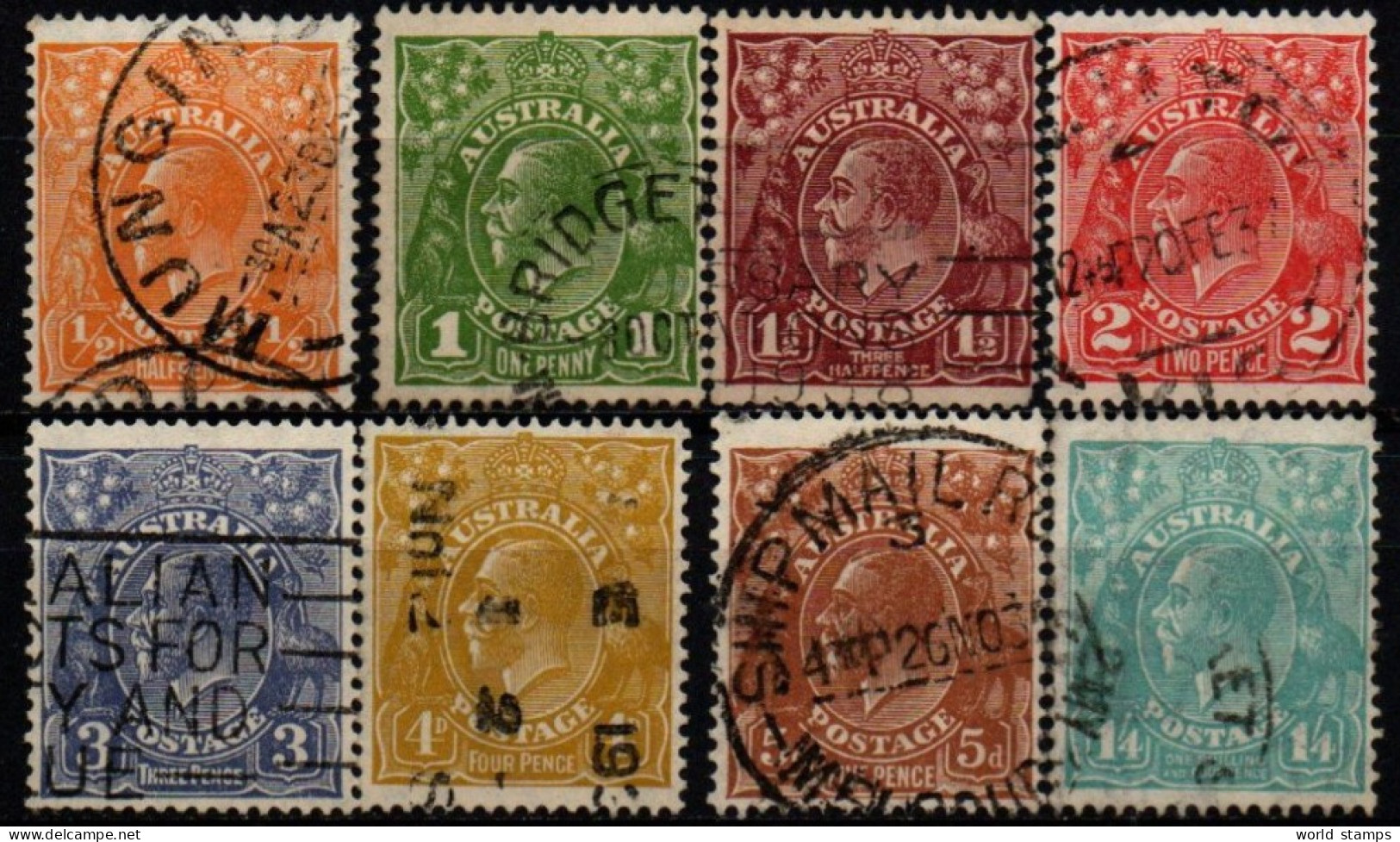 AUSTRALIE 1931-6 O - Oblitérés