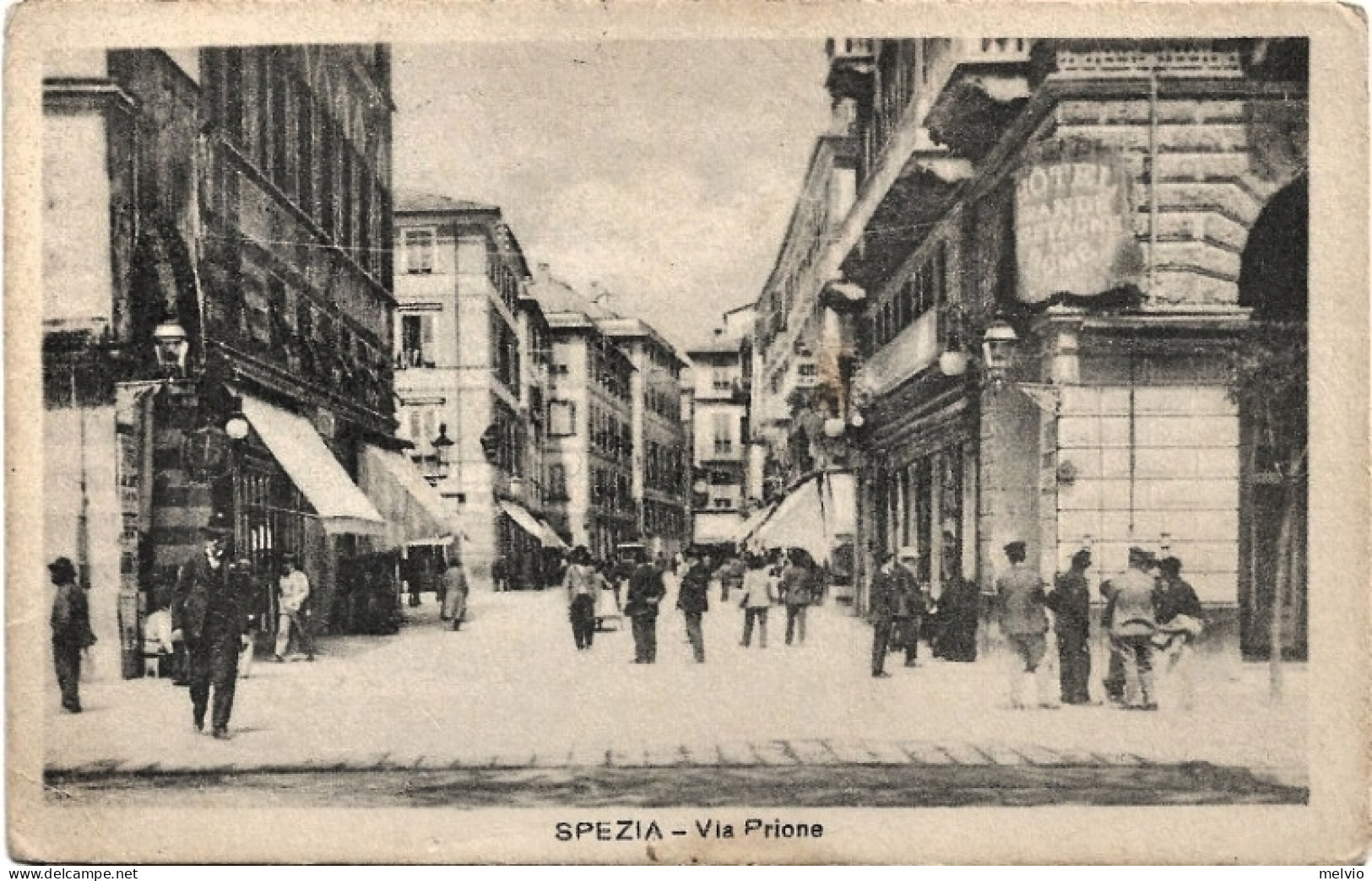 1920-La Spezia Via Prione - La Spezia