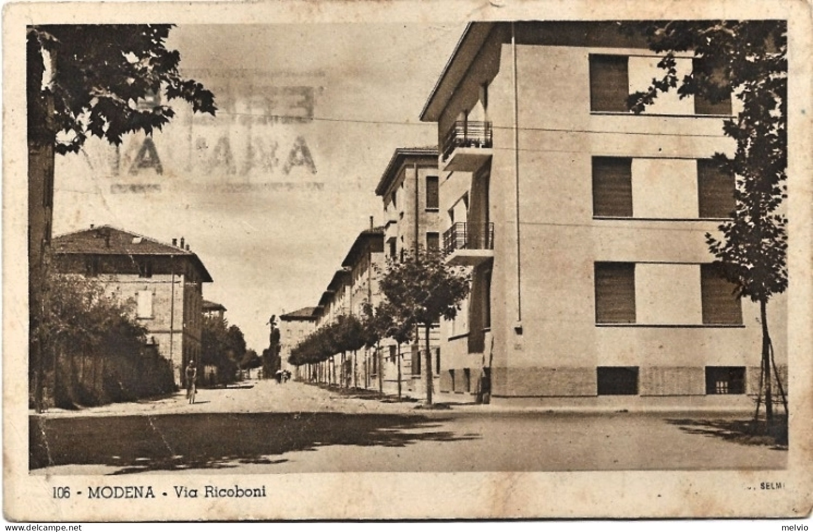 1939-Modena Via Ricoboni - Modena