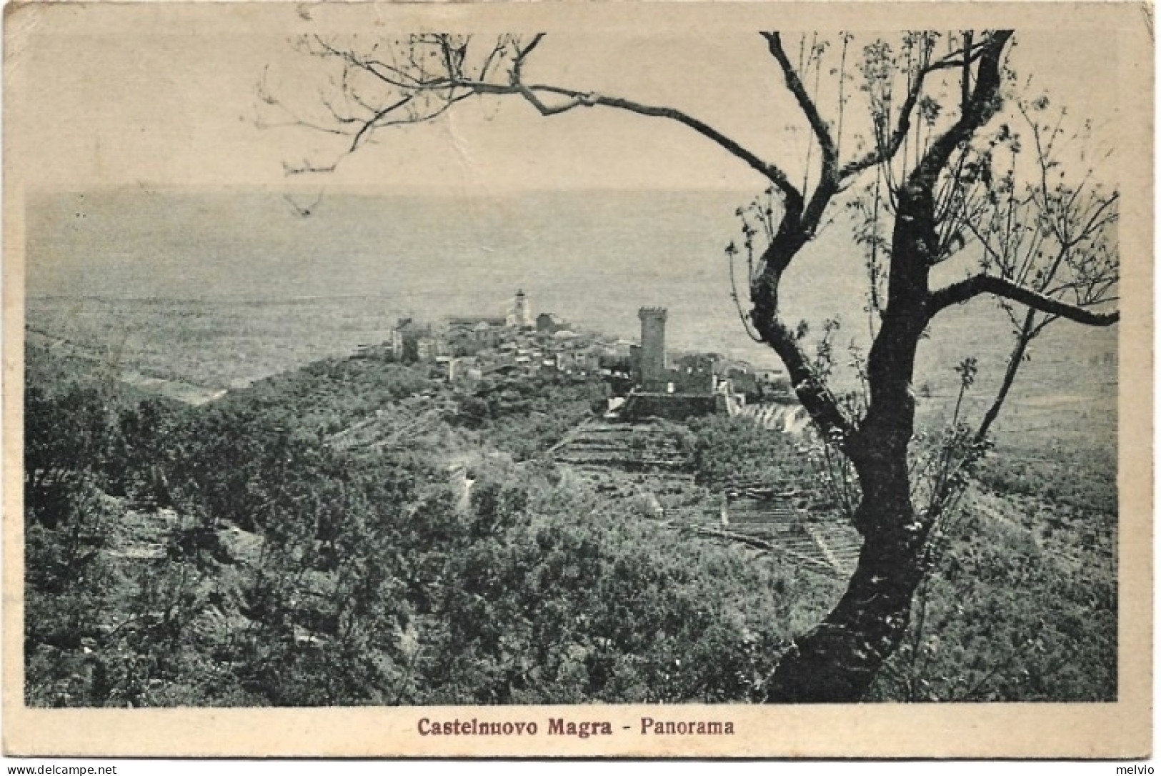 1933-La Spezia Castelnuovo Magra, Panorama - La Spezia