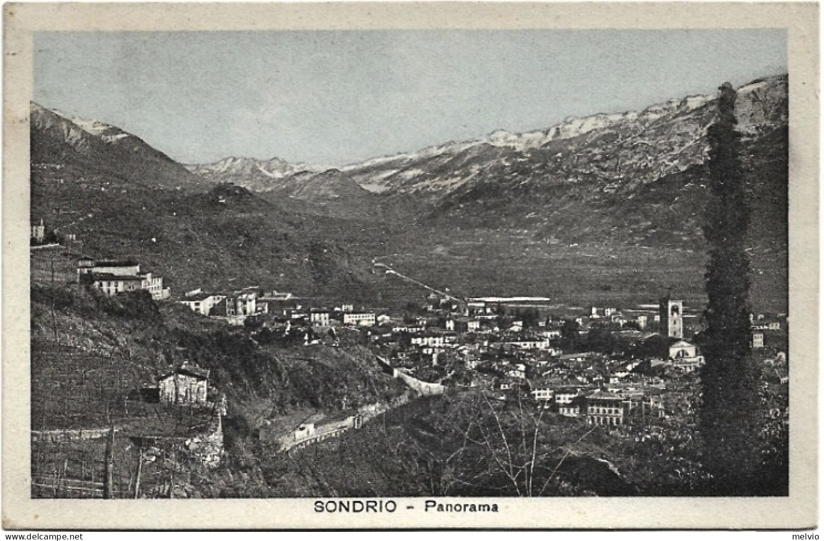 1932-Sondrio Panorama - Sondrio