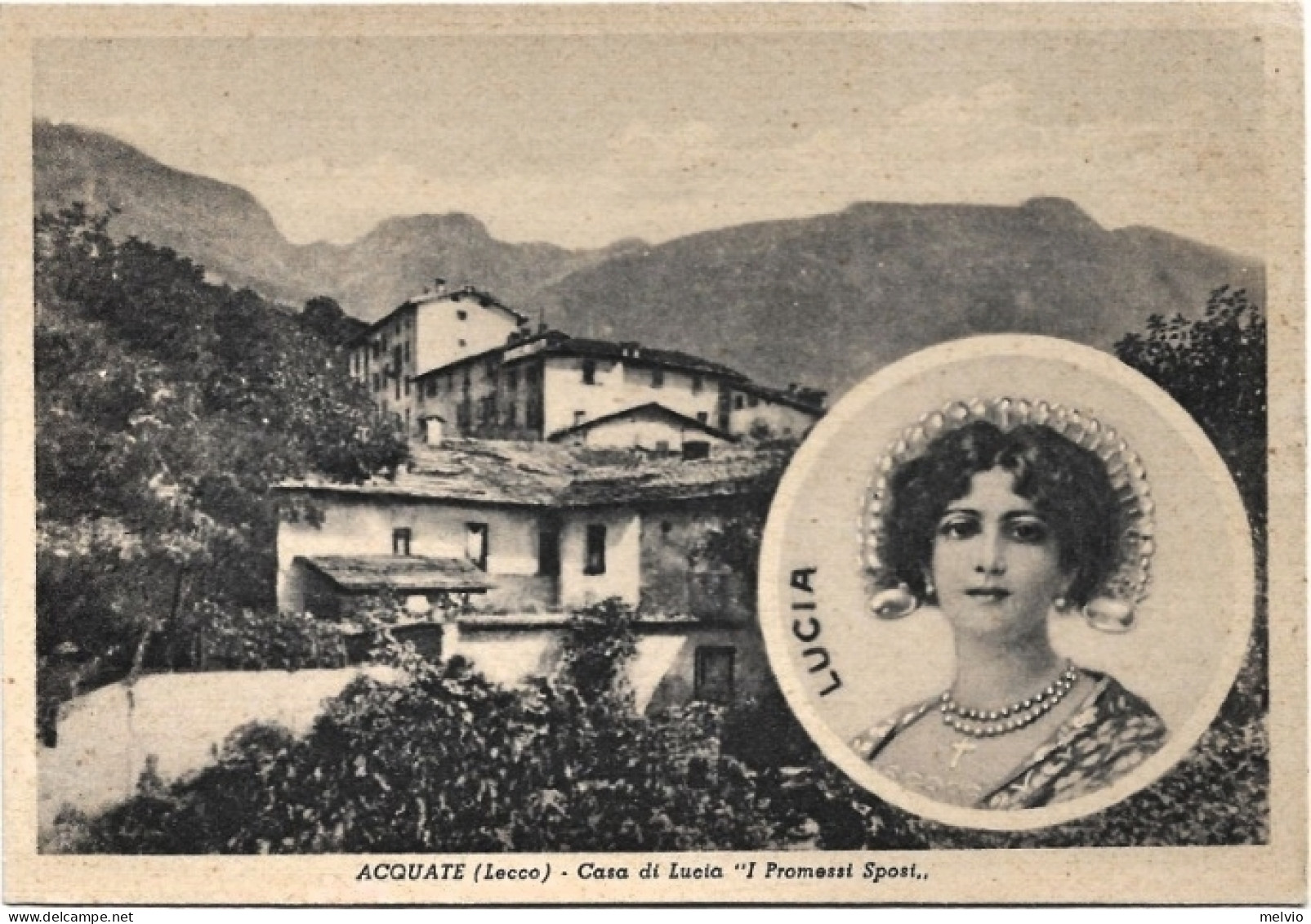 1930circa-Lecco Acquate Casa Di Lucia - Lecco